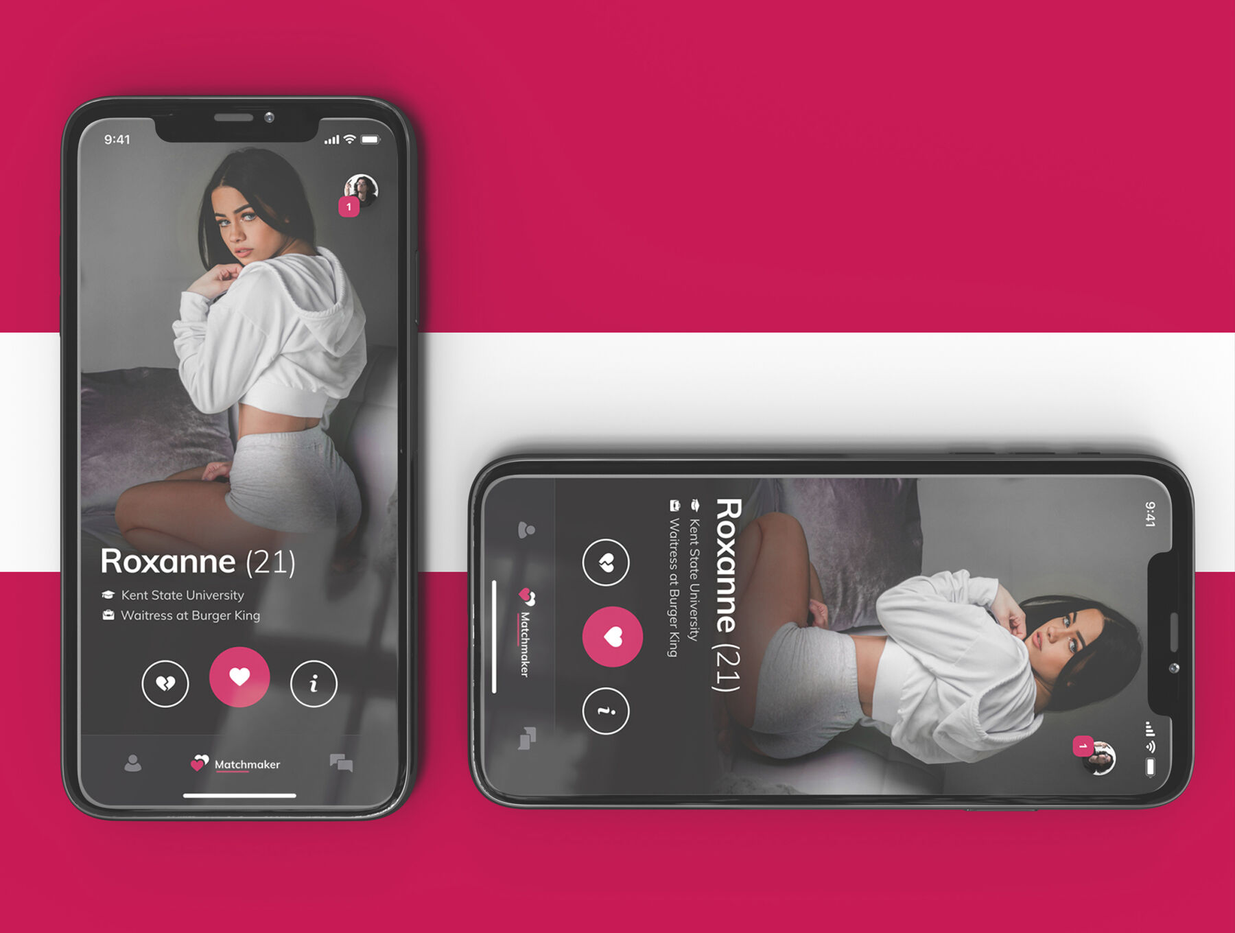 Set of Six Iphone X Mockups in Different Views FREE PSD