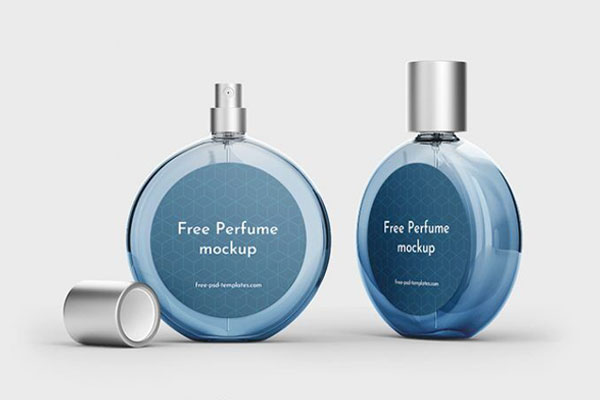 Three Round Perfume Packaging Mockups Free Resource Boy