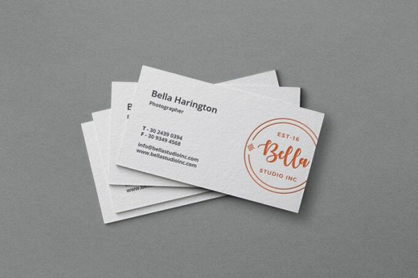 Top View Stack of Business Cards Mockup FREE PSD