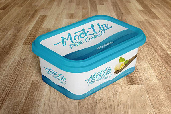 Free Disposable Food Container Mockup on Behance