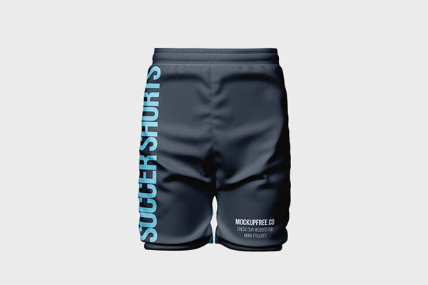 3 Mockups of Floating Soccer Shorts in Different Views (FREE ...