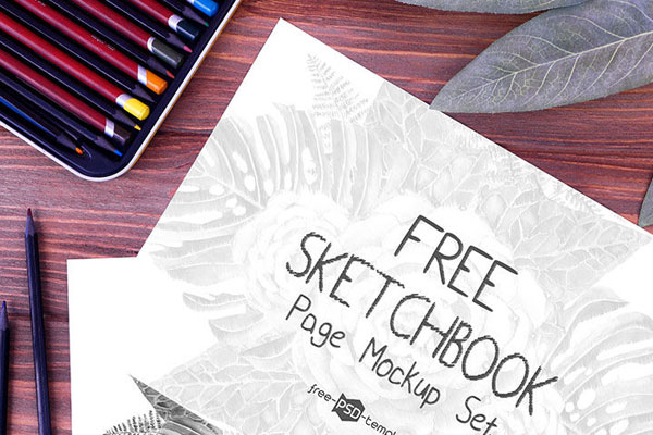 25 Free PSD Templates to Mockup Your Sketches  Drawings