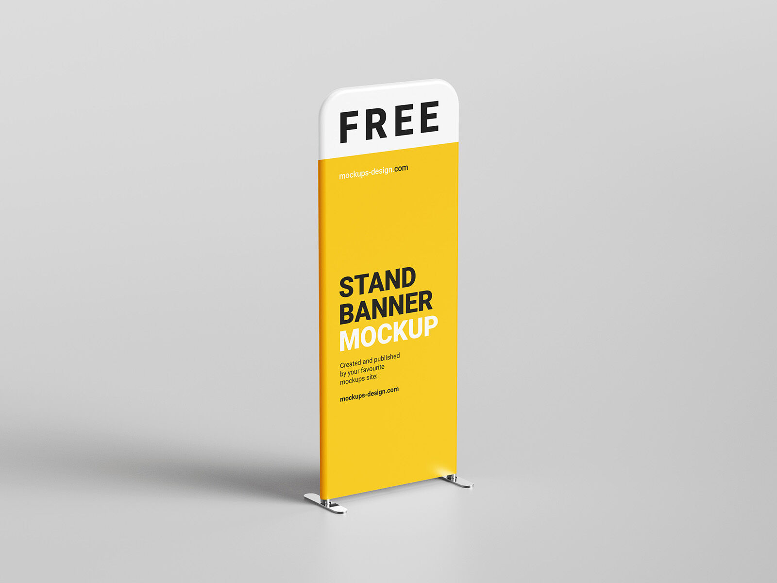 A Set of Three Display Stand Mockups FREE PSD