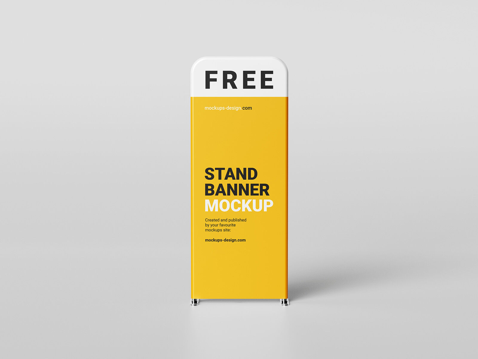 A Set of Three Display Stand Mockups FREE PSD