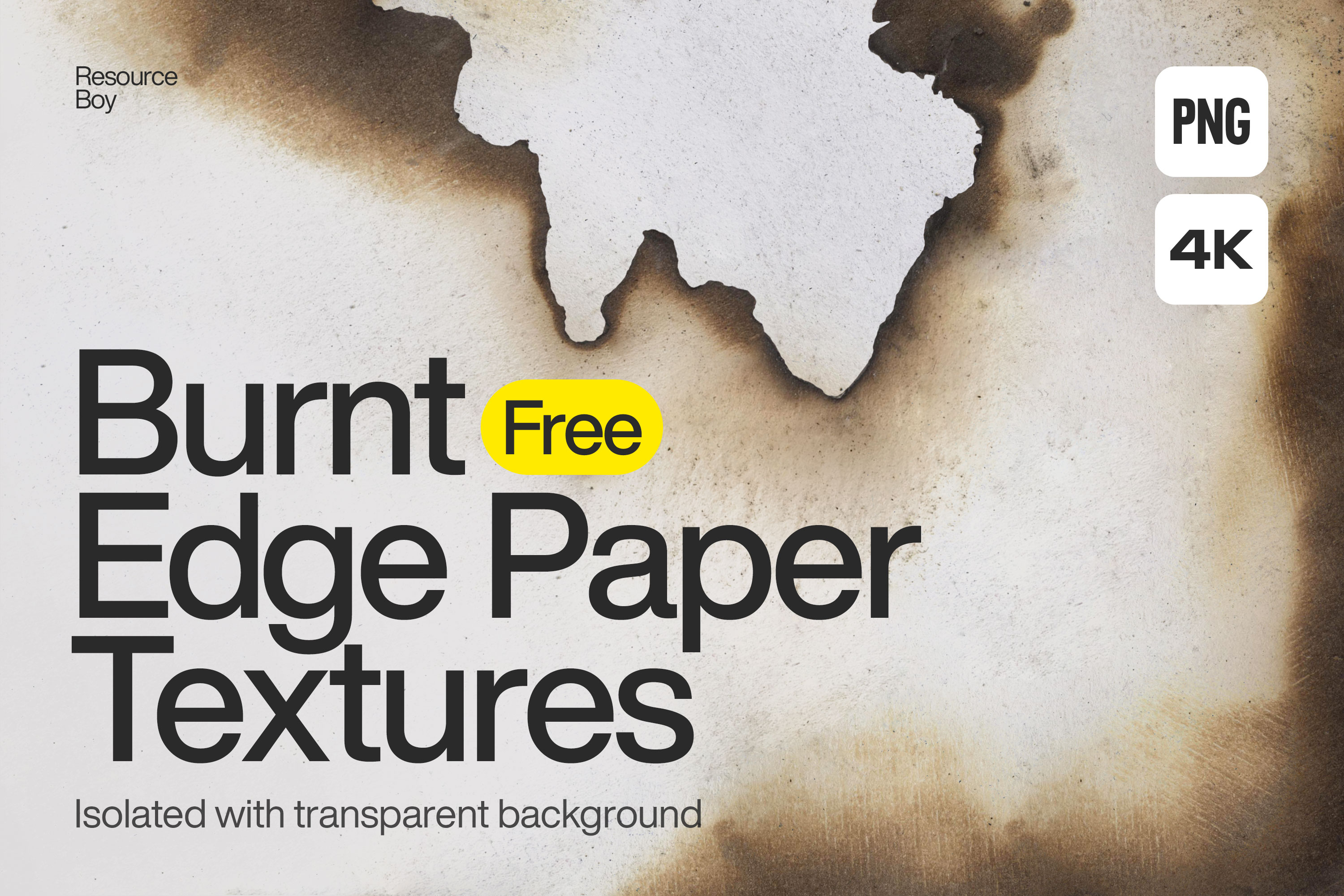 burnt paper edges png