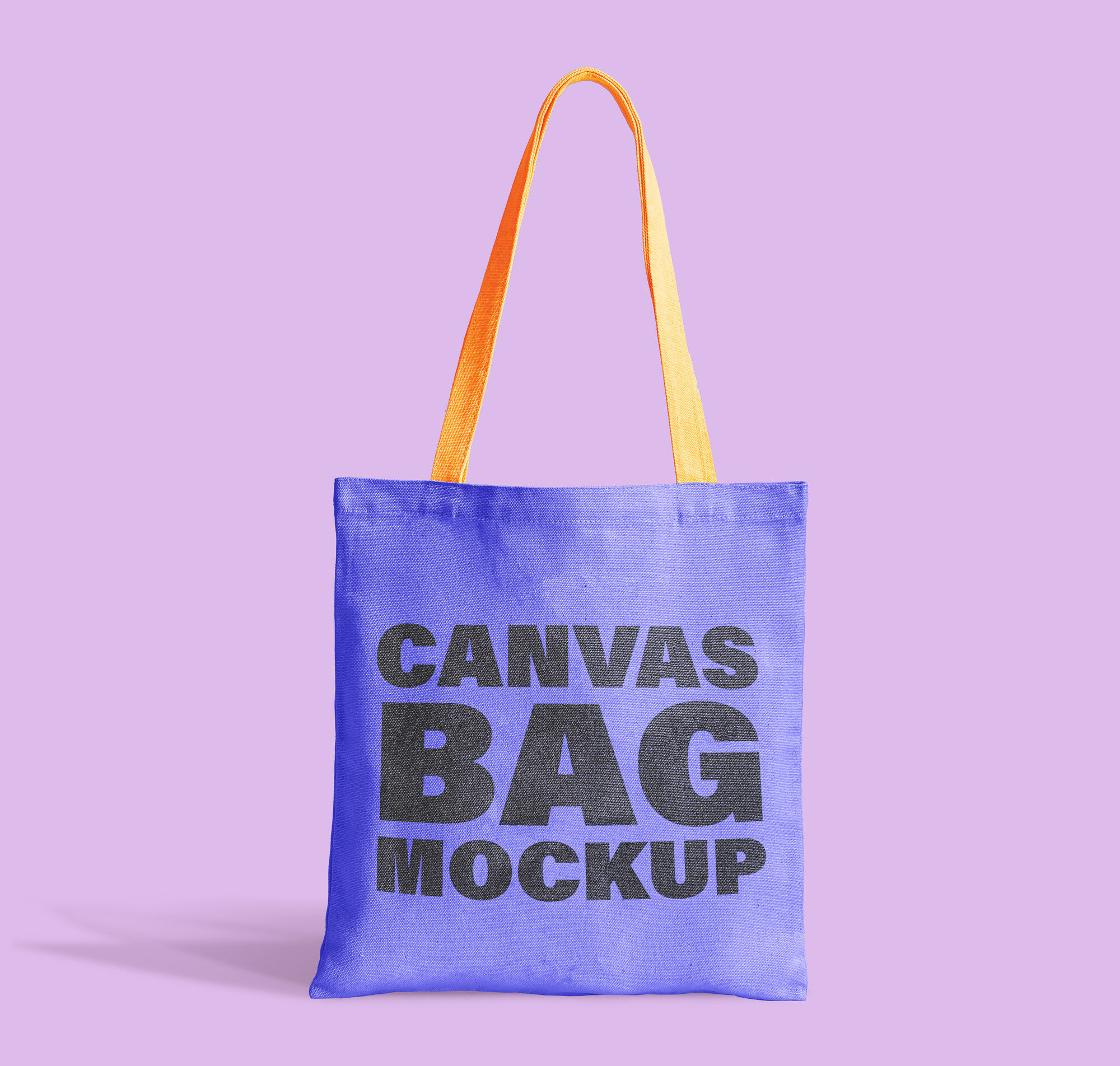 Women's Plain Canvas Shopping Bag, Medium