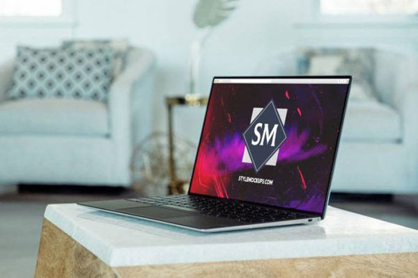 MacBook Pro Workspace Mockup in Realistic Setting FREE PSD