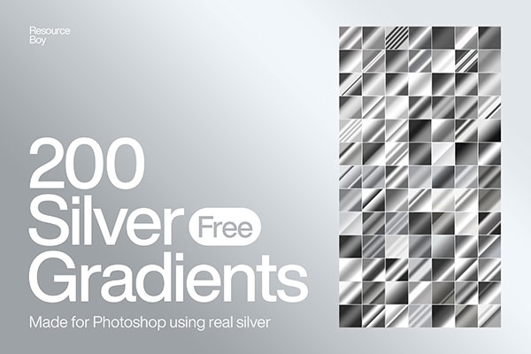 silver effect photoshop free download