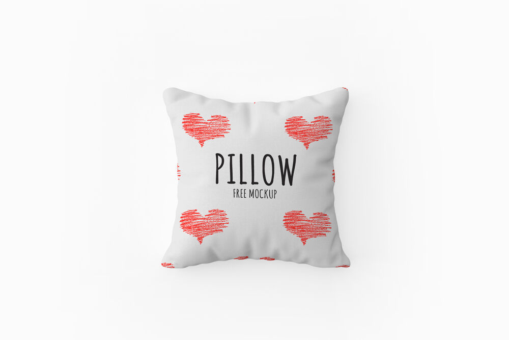 Plain 2024 square pillow