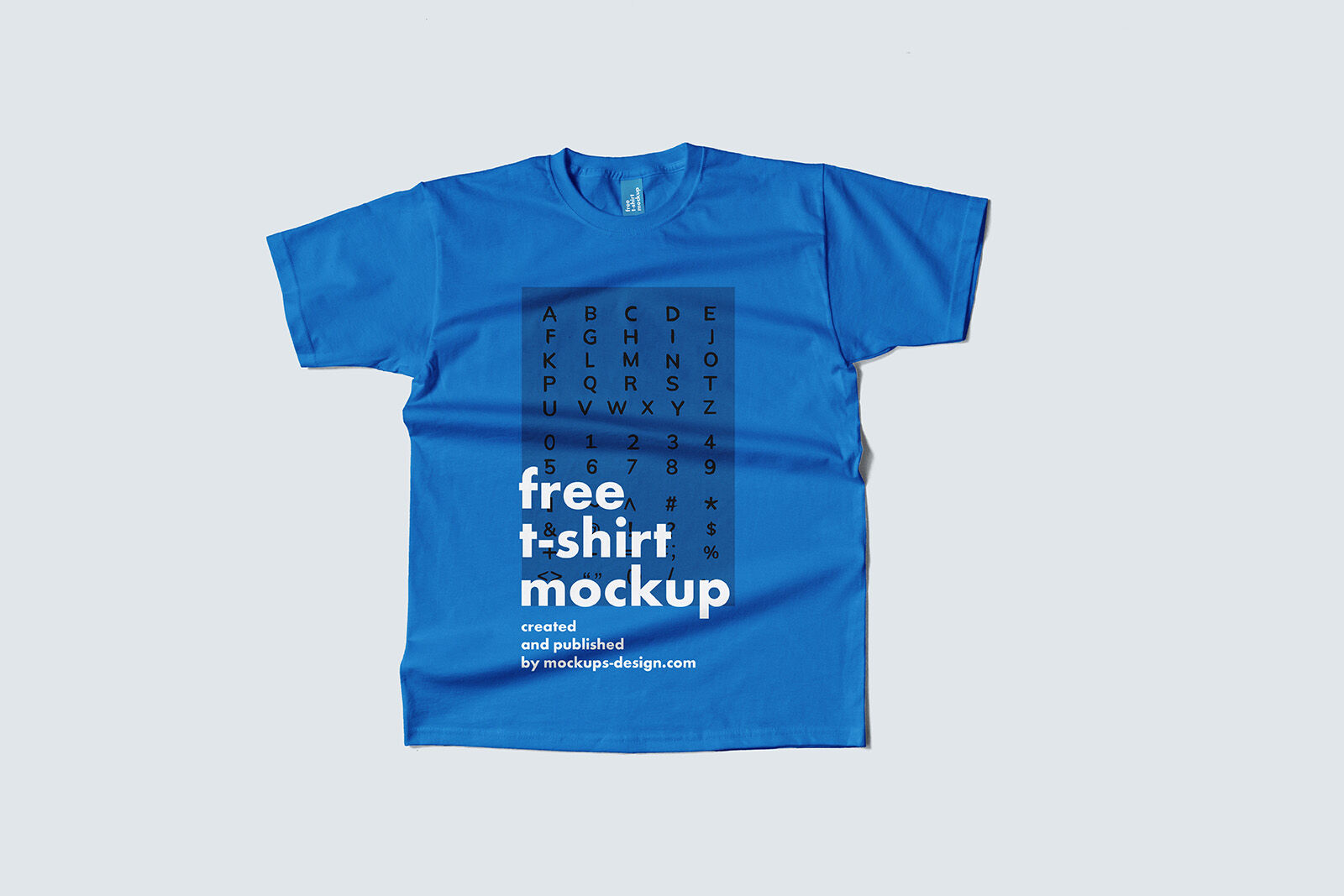 3 Mockups of Flat T-shirt from Different Angles FREE PSD