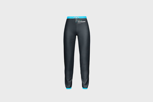 3 Women's Sweatpants Mockups in Various Shots FREE PSD