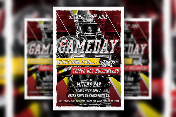 Free Super Bowl Watch Party Flyer Template - Download in Word, Google Docs,  PSD, Apple Pages, Publisher