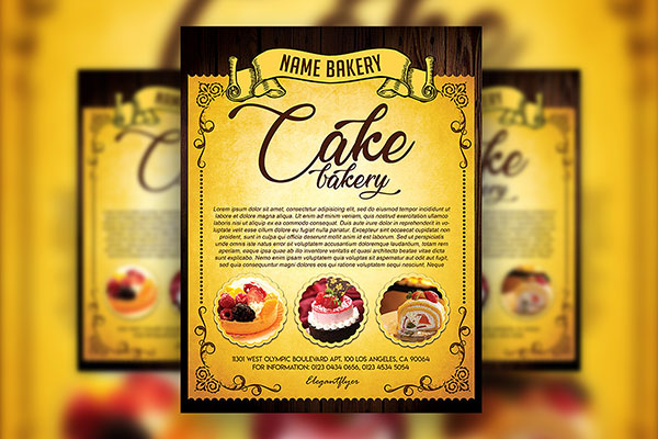 Customize 429+ Cake Flyer Templates Online - Canva