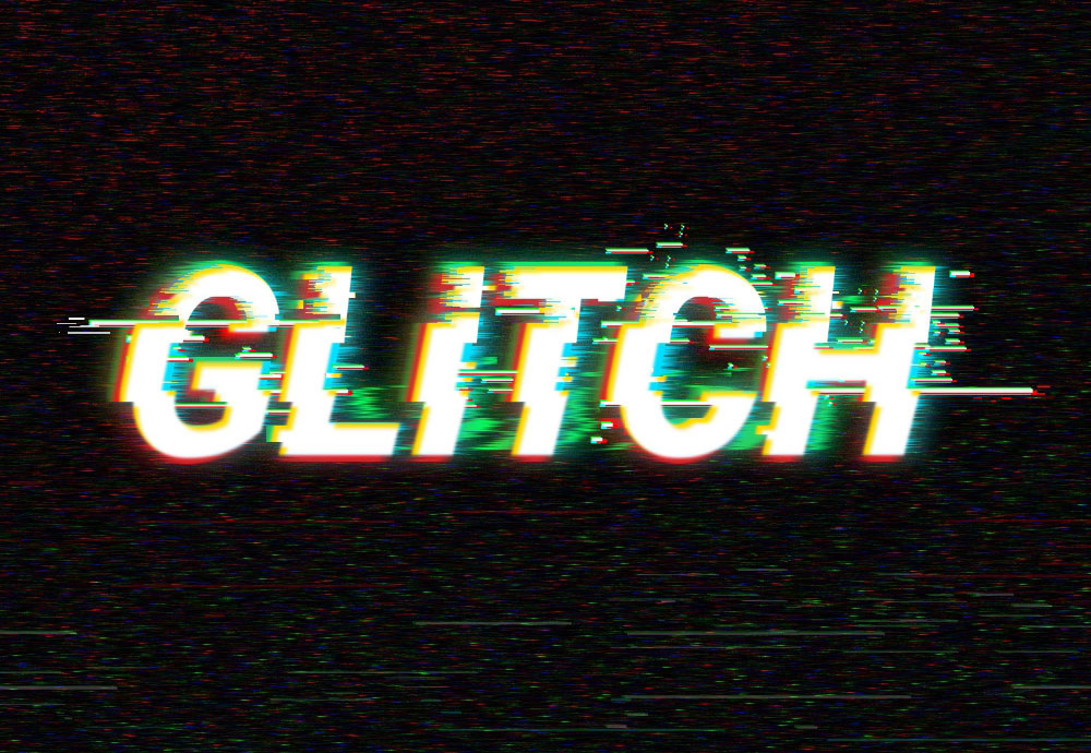 Digital Glitch Text Effect Free Download | Resource Boy