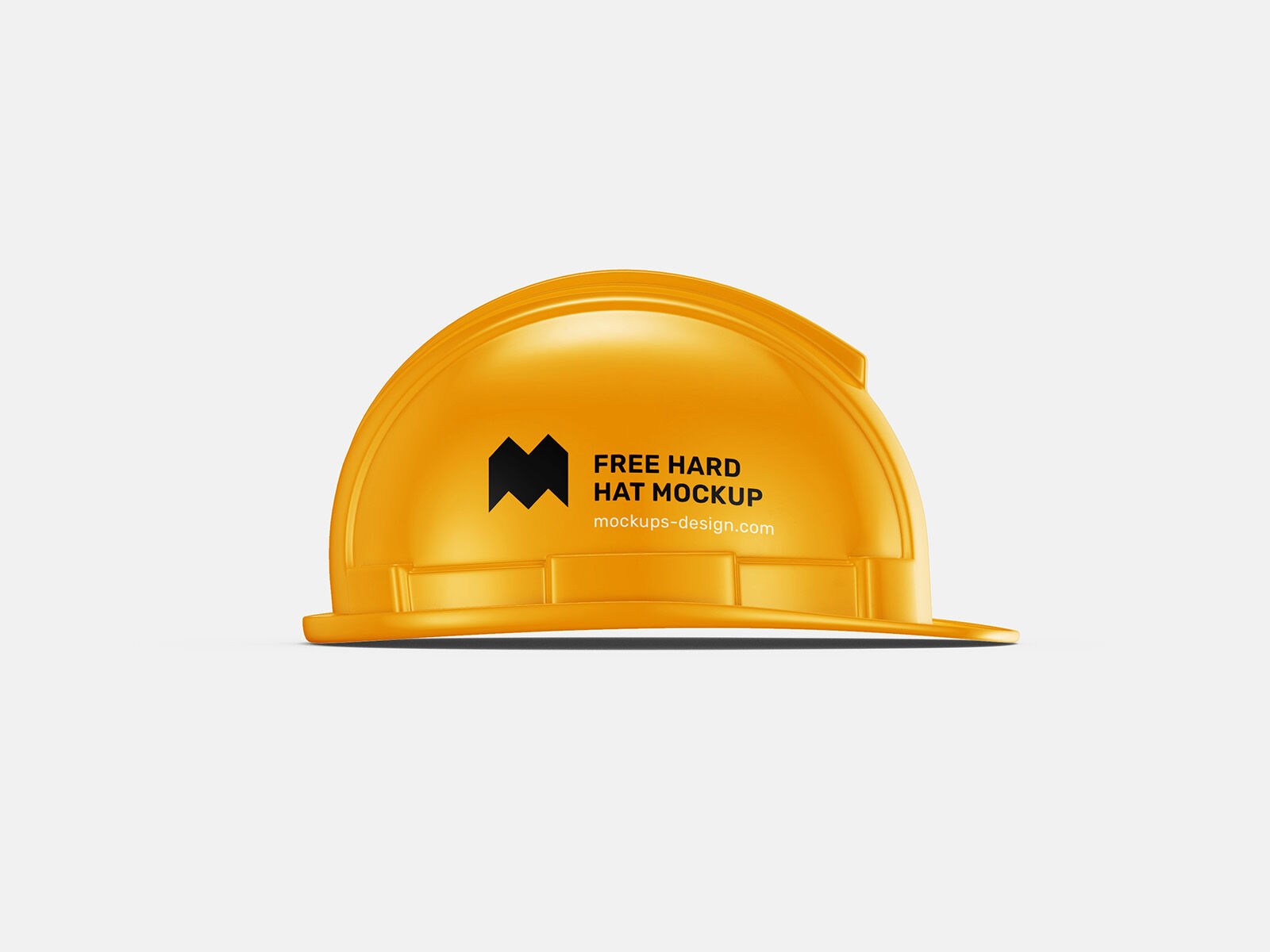 Four Perspective View of a Hard Hat Mockups FREE PSD