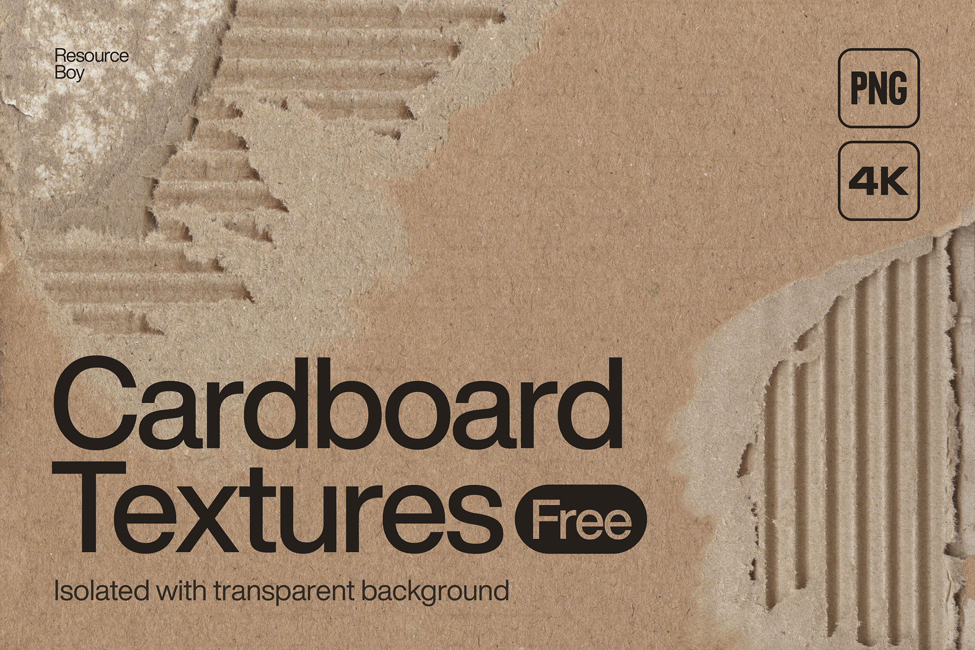 100 Free Torn Cardboard Textures (High Resolution) - Resource Boy
