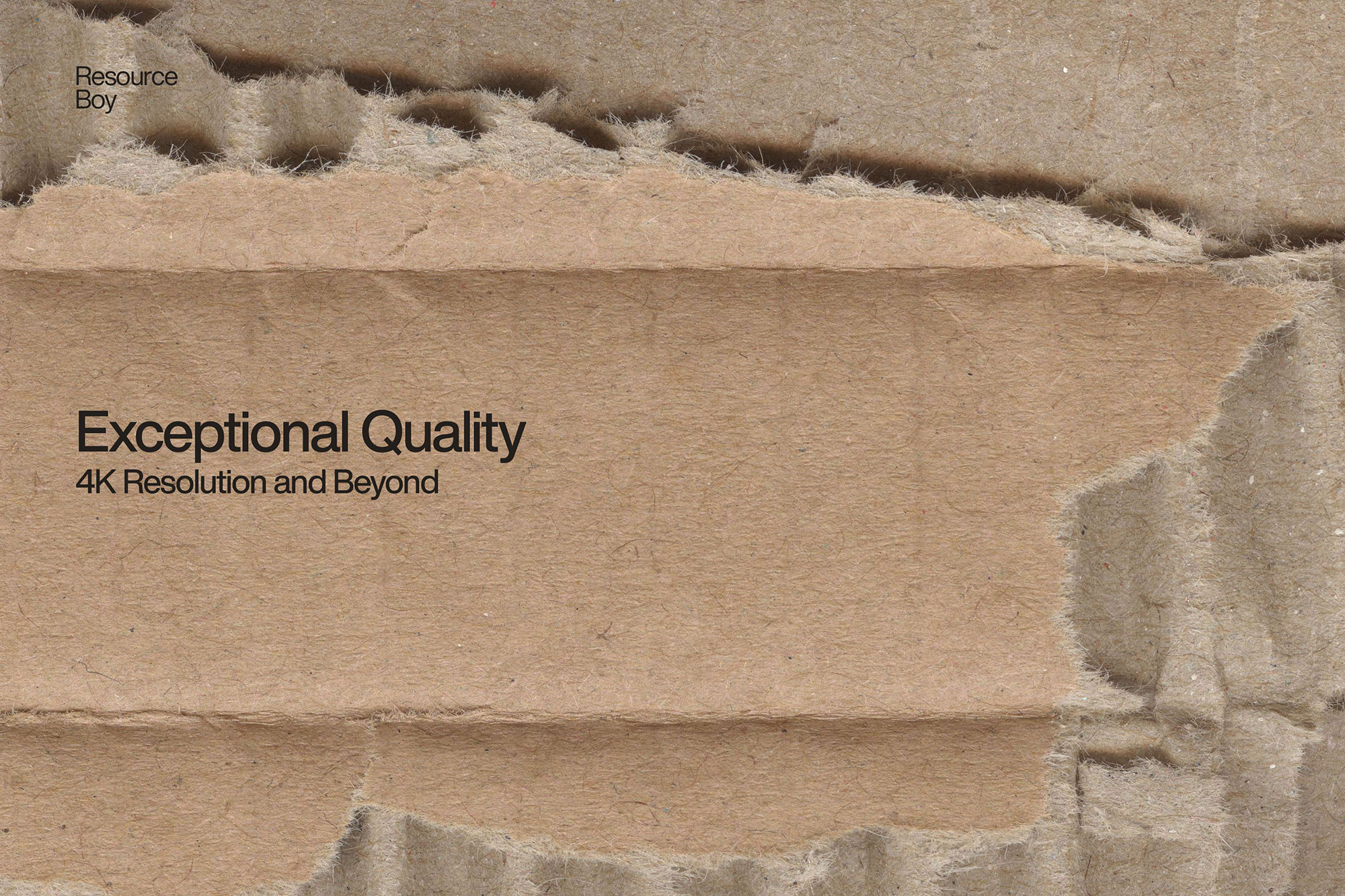 Free Torn Cardboard Textures Transparent PNG Background
