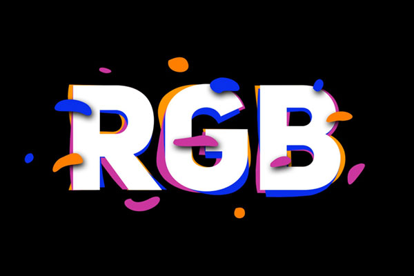 Modern Glitch Text Effect FREE PSD