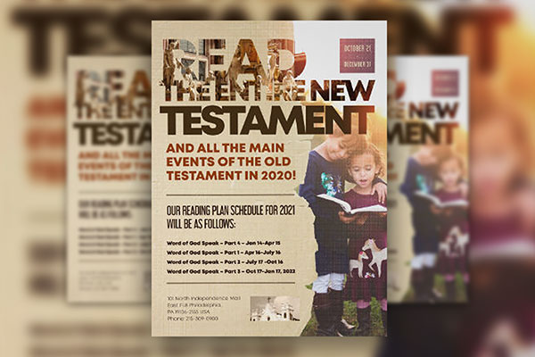 Modern Photo Church Event Flyer Template FREE PSD