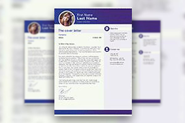 3 Neat Professional Grid Resume Flyer Templates in Different Colors FREE PSD