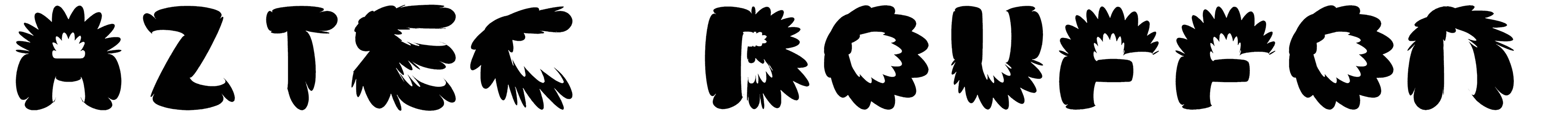 Aztec Bouffon Font