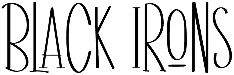 Black Irons Font