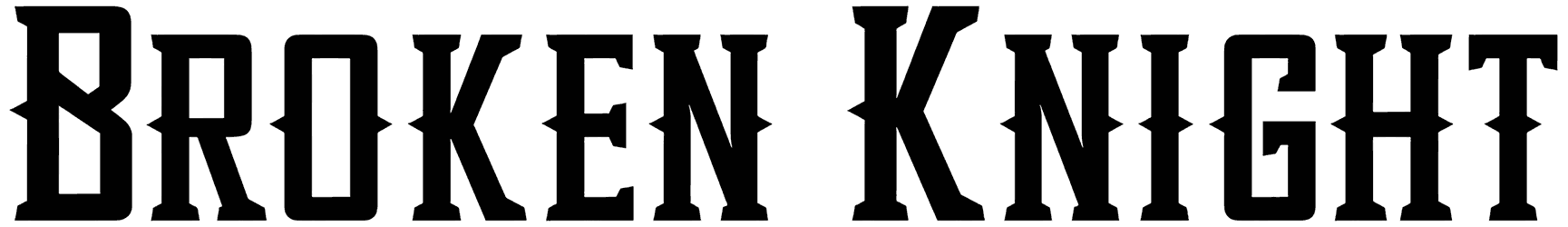 Broken Knight Font