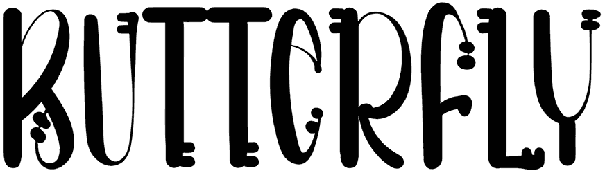 Butterfly Font
