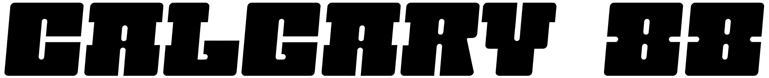 Calgary 88 Font