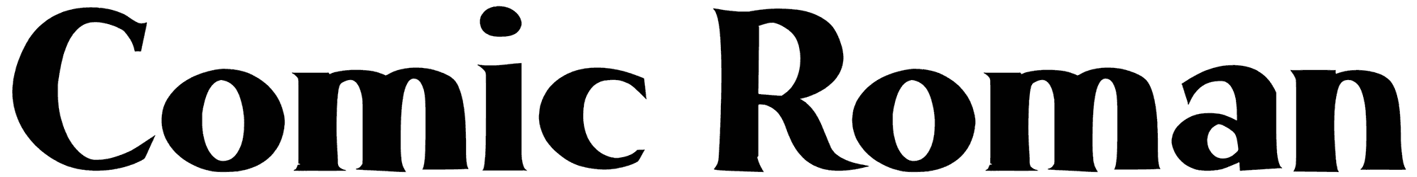 Comic Roman Font