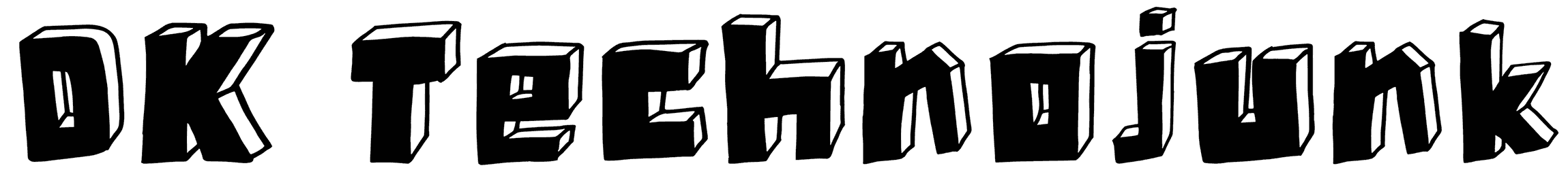 DK Technojunk Font