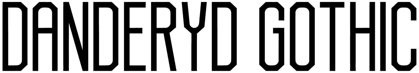 Danderyd Gothic Font
