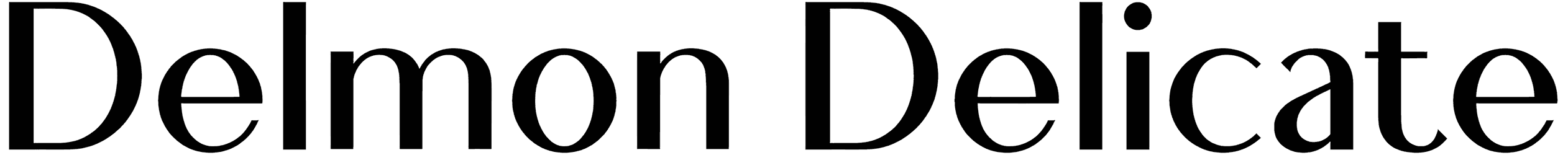 Delmon Delicate Font