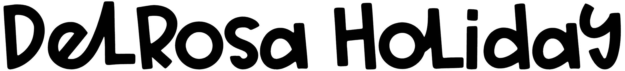 Delrosa Holiday Font