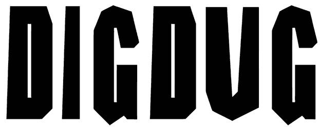 Dig Dug Font