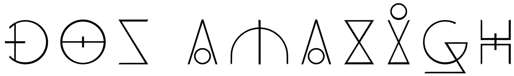 Dos Amazigh Font