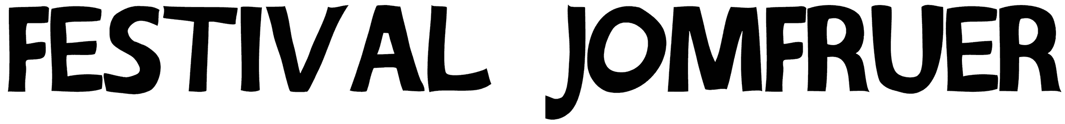 Festival Jomfruer Font