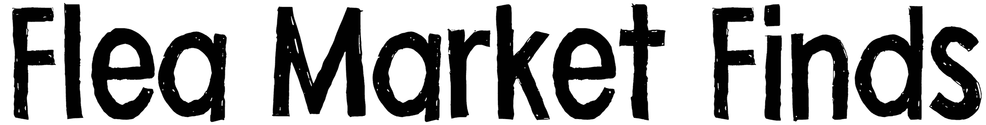 Flea Market Finds Font