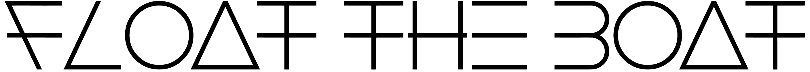 Float The Boat Font