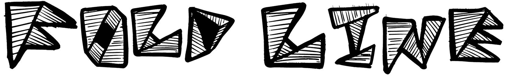 Fold Line Font