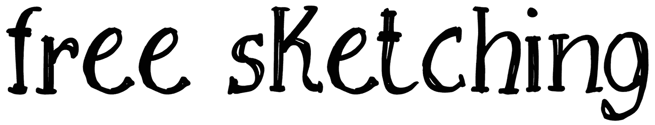 Free Sketching Font