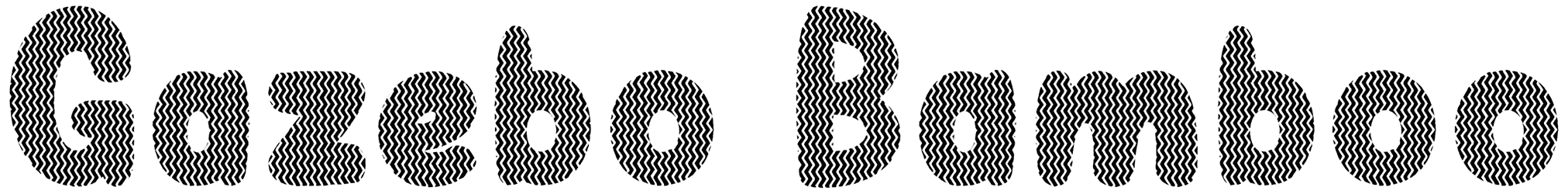 Gazebo Bamboo Font