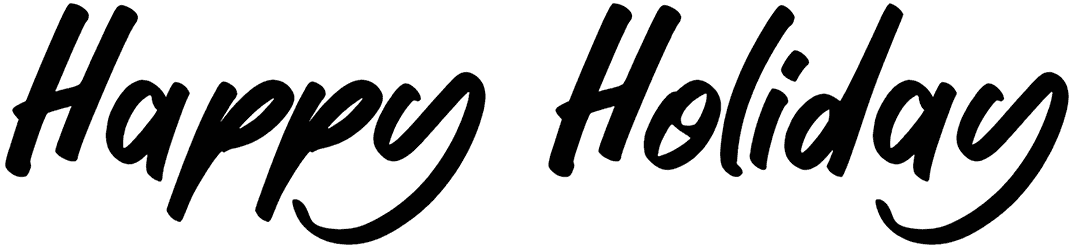 Happy Holiday Font