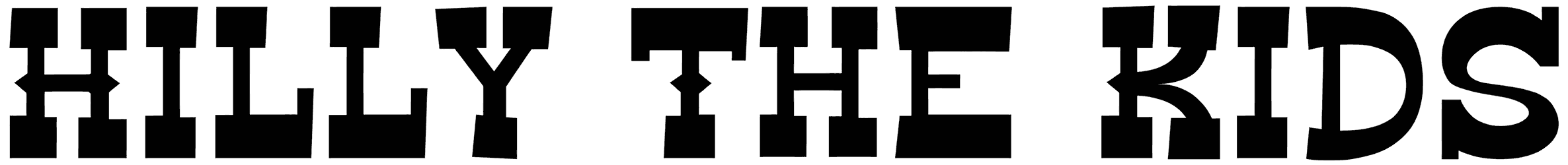 Hilly The Kids Font