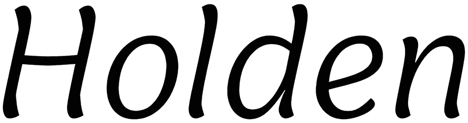 Holden Font