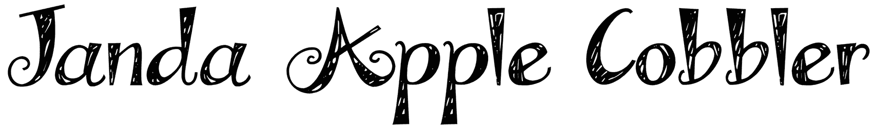 Janda Apple Cobbler Font