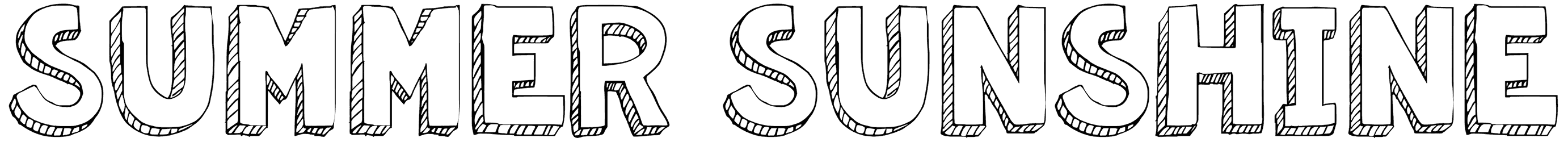 KG Summer Sunshine Font