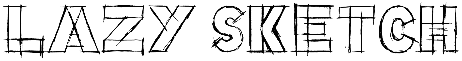 Lazy Sketch Font