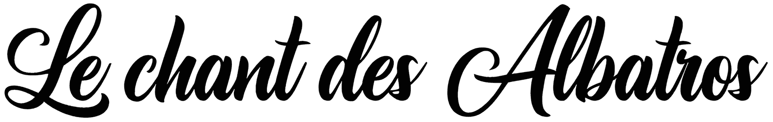 Le Chant Des Albatros Font
