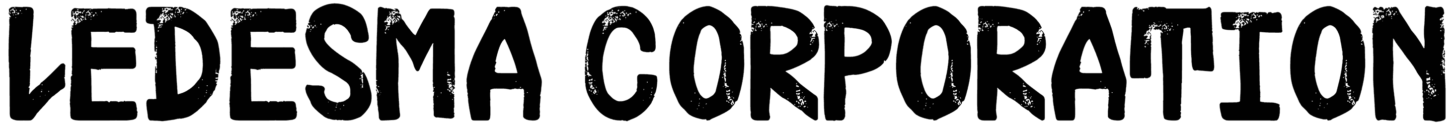 Ledesma Corporation Font
